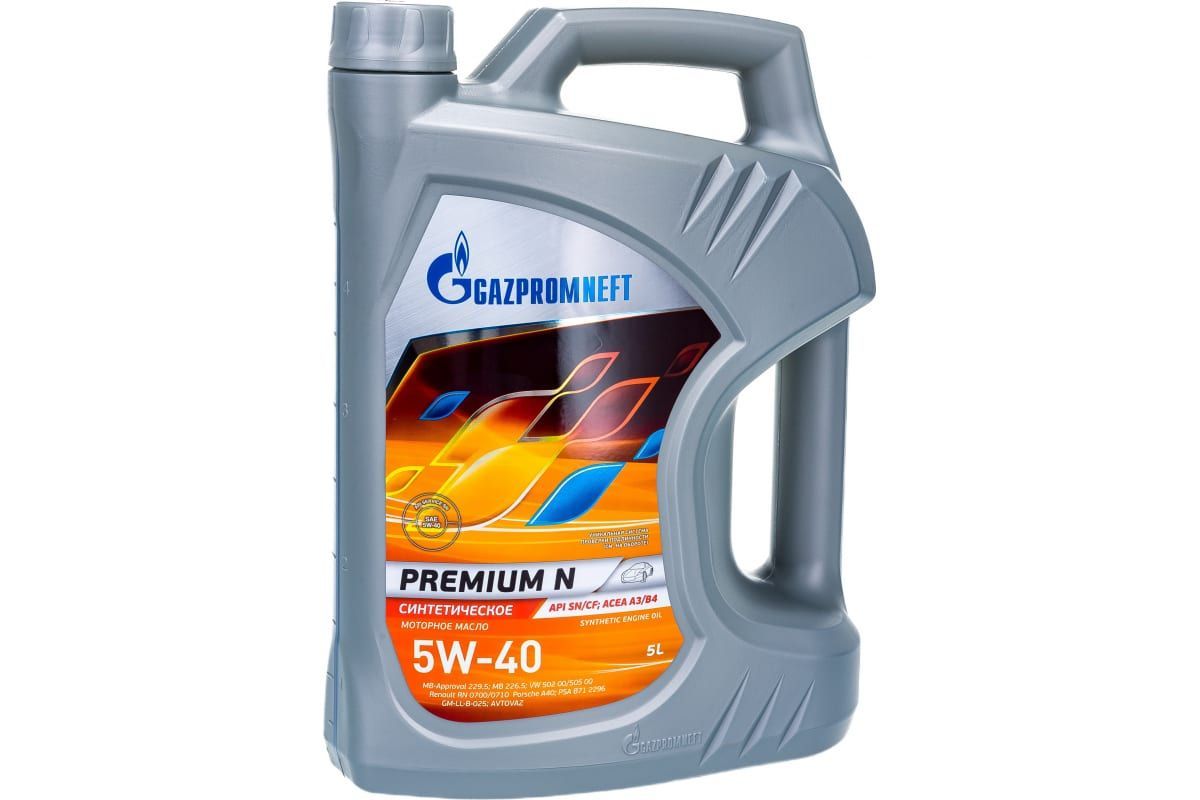 Масло мот. Gazpromneft Super 5w40 (SG/CD) п/с 4л