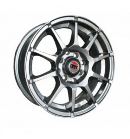 Yuki 116  5.5*14  8*100/114.3 ET35 73.1 Gunmetal (2GM1)