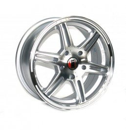 Yuki 559B  6.5*15  5*100 ET38 73.1 Silver machine face(S4)