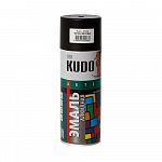 Краска KUDO черная матов.520мл KU-1102