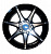 Akito S452  5.5*13  4*100/114.3 ET38 67.1 BLACK POLISH